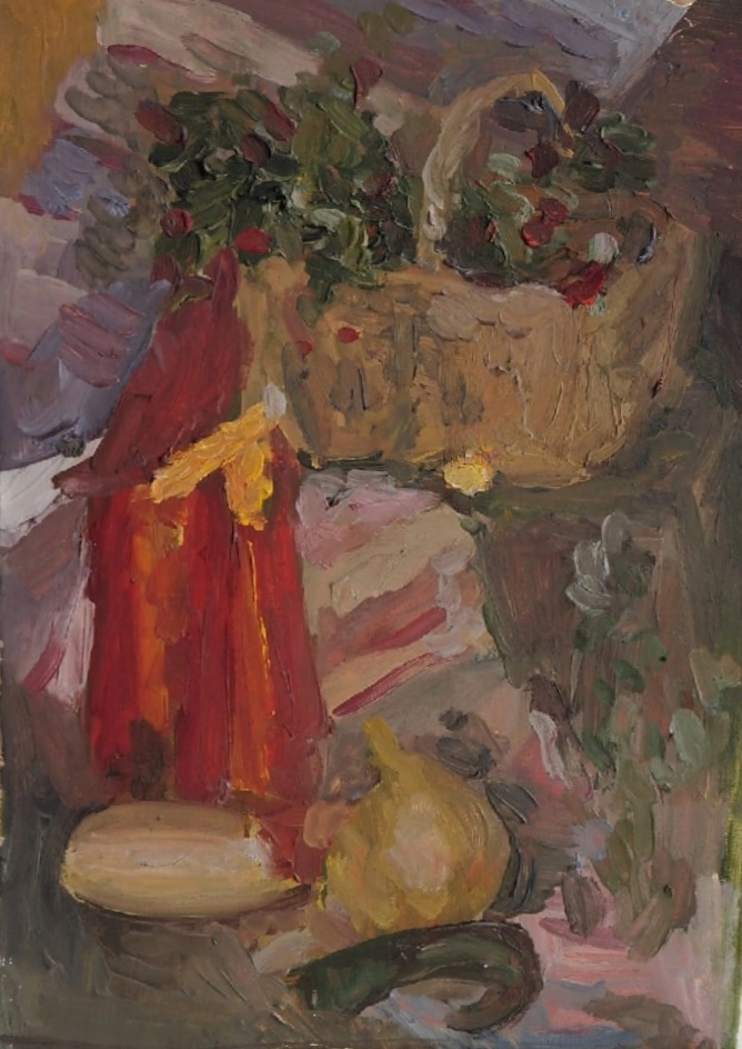 Работа на холсте