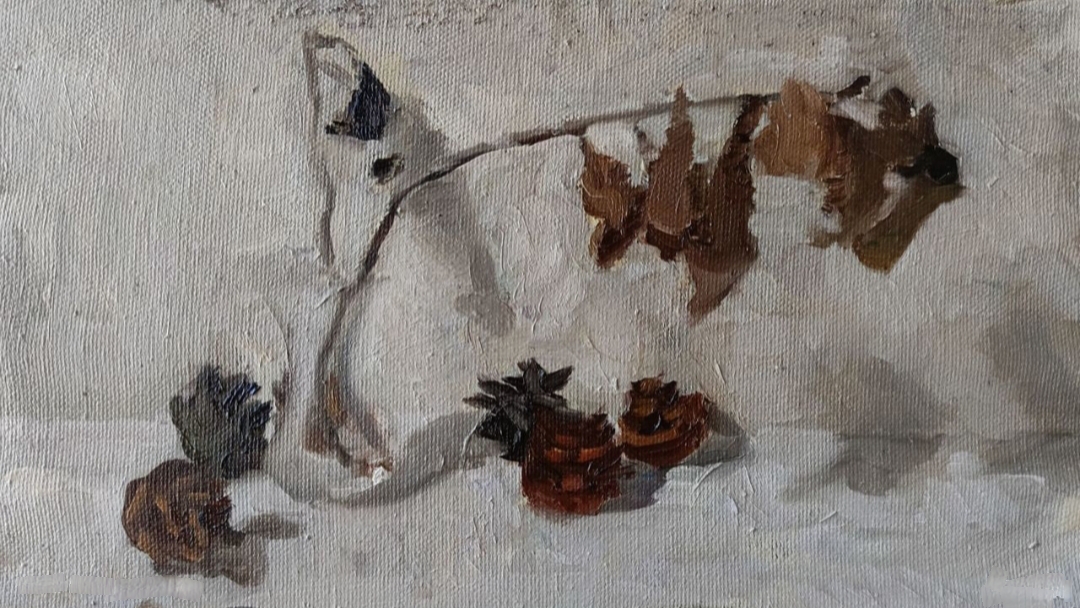 Живопись: зимний этюд